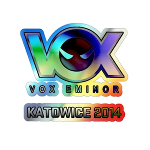 CS:GO & CS2 Holographic Sticker - Vox Eminor Holo Katowice 2014
