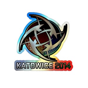 CS:GO & CS2 Holographic Sticker - Ninjas in Pyjamas Holo Katowice 2014