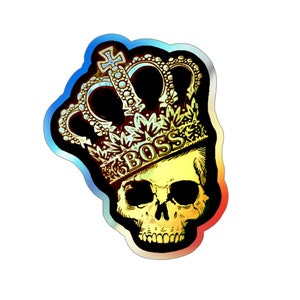 CS:GO & CS2 Holographic Sticker - Crown Foil