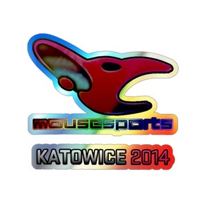 CS:GO & CS2 Holographic Sticker - Mousesports Holo Katowice 2014