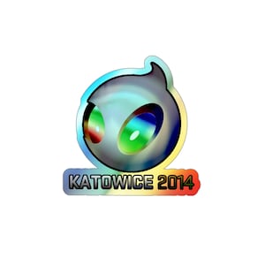CS:GO & CS2 Holographic Sticker - Dignitas Holo Katowice 2014