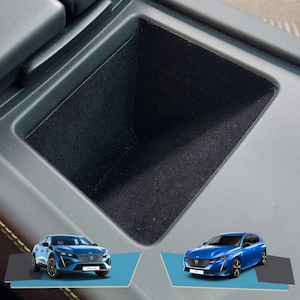 Peugeot 308/408 Compatible Open Pocket Velvet Covering Special Cut Quality Velvet Foil