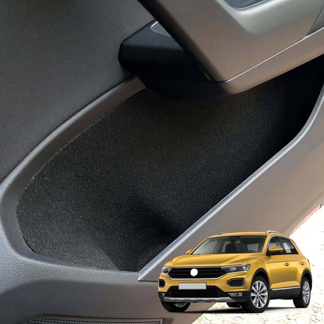 Comfort Set for Volkswagen TROC, Storage Compartments Anti-vibration Sound  Insulation Coating,insulation Felt,self-adhesive Fit Cut 