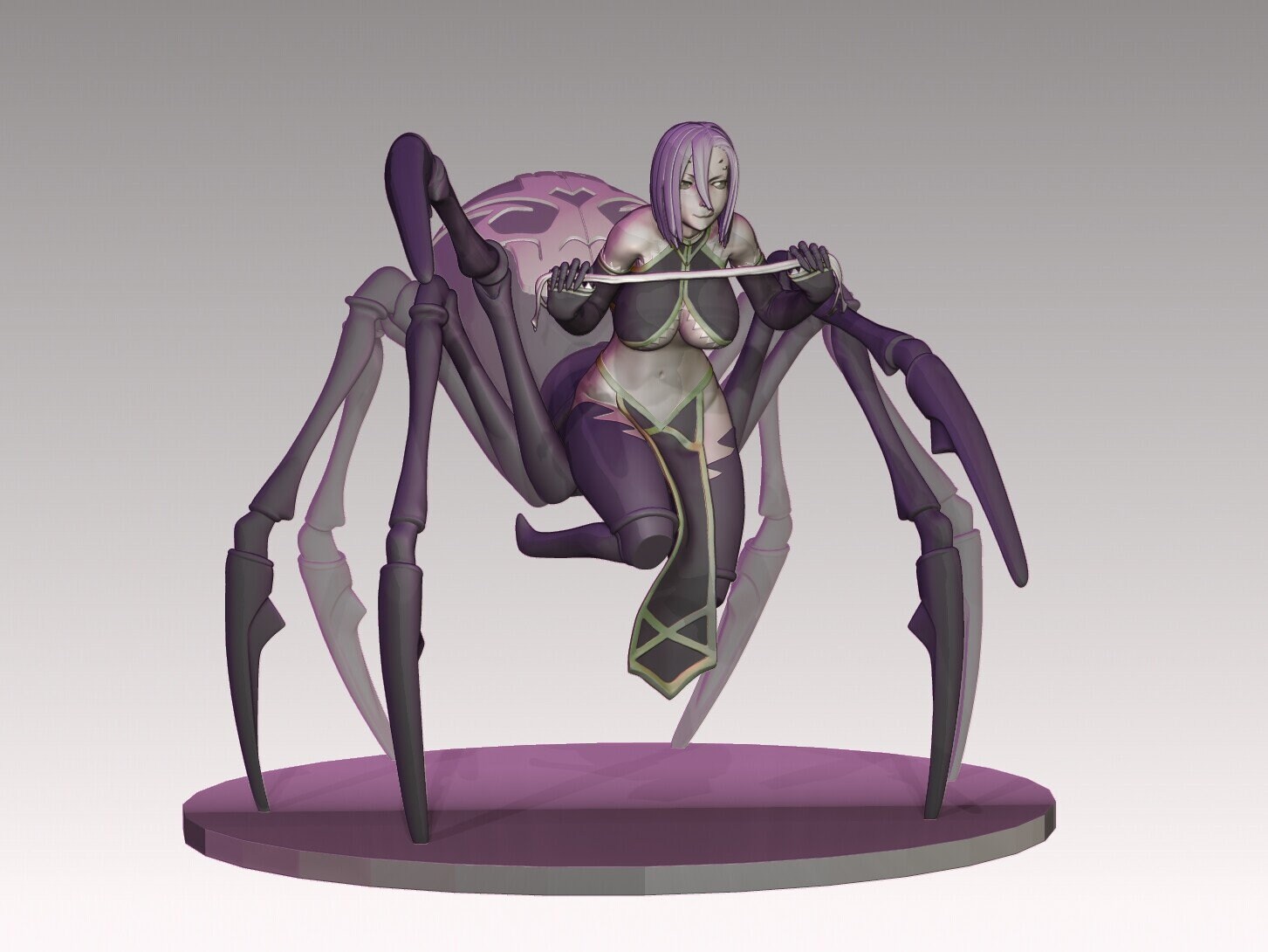 Figure Rachnera Arachnera Monster Musume No Iru Nichijou 17 Scale Garage  Kit Resin - Etsy