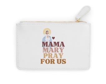 Pochette pour chapelet, étui pour chapelet, cadeau de baptême, cadeau de première communion, cadeau de confirmation, cadeau de mariage, cadeau catholique, sac pour chapelet, porte-monnaie.