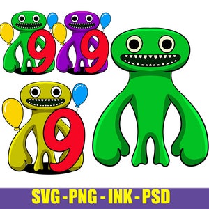 Garten of Banban characters PNG digital download image, Garten of Banban  Roblox digital file for sublimation and crafts