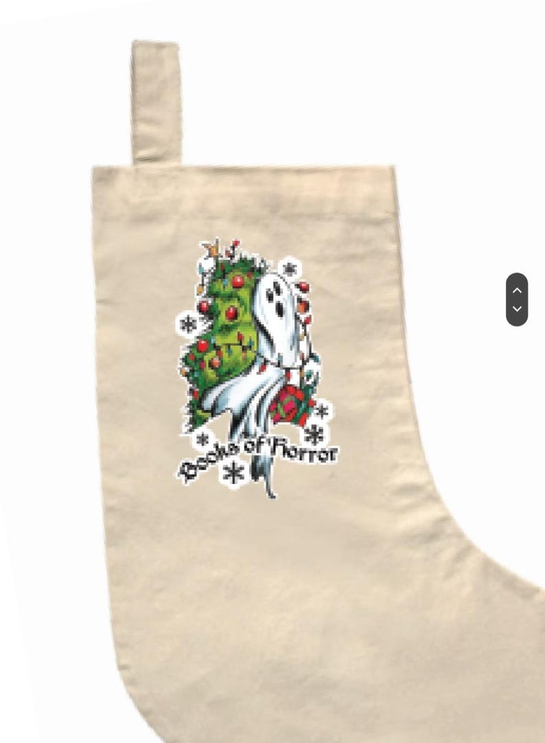 Books of Horror Christmas Box Merch Stocking and More - Etsy