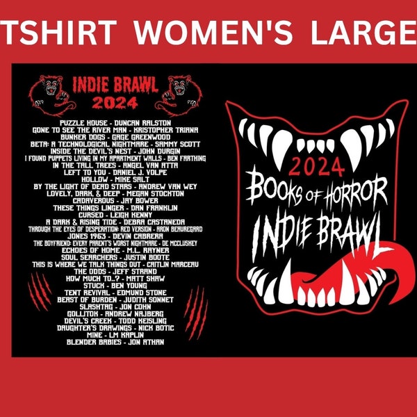 BOH Indie Author Brawl Women's Tshirt Large