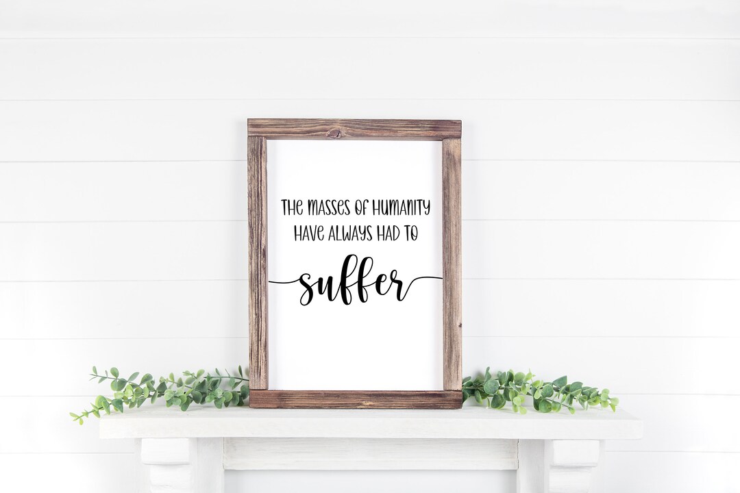 Bad Religion Punk Rock Lyrics Printable Farmhouse Sign, Rustic Sign