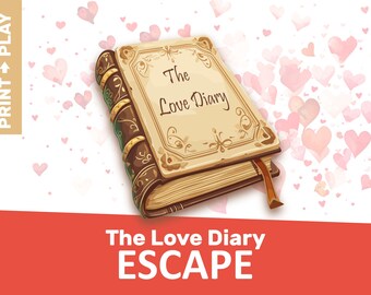 Love Diary Puzzle Quest: Date Night Escape Room (PDF)