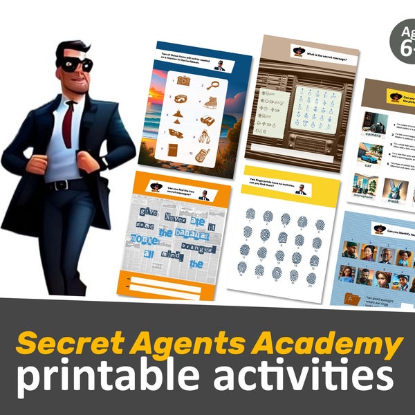 Spy Birthday Party - Etsy