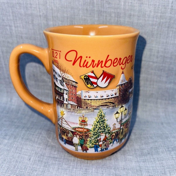 Nurnberger Germany Christkindlesmarkt Mug Christmas Market 3D Cup Coffee 2012