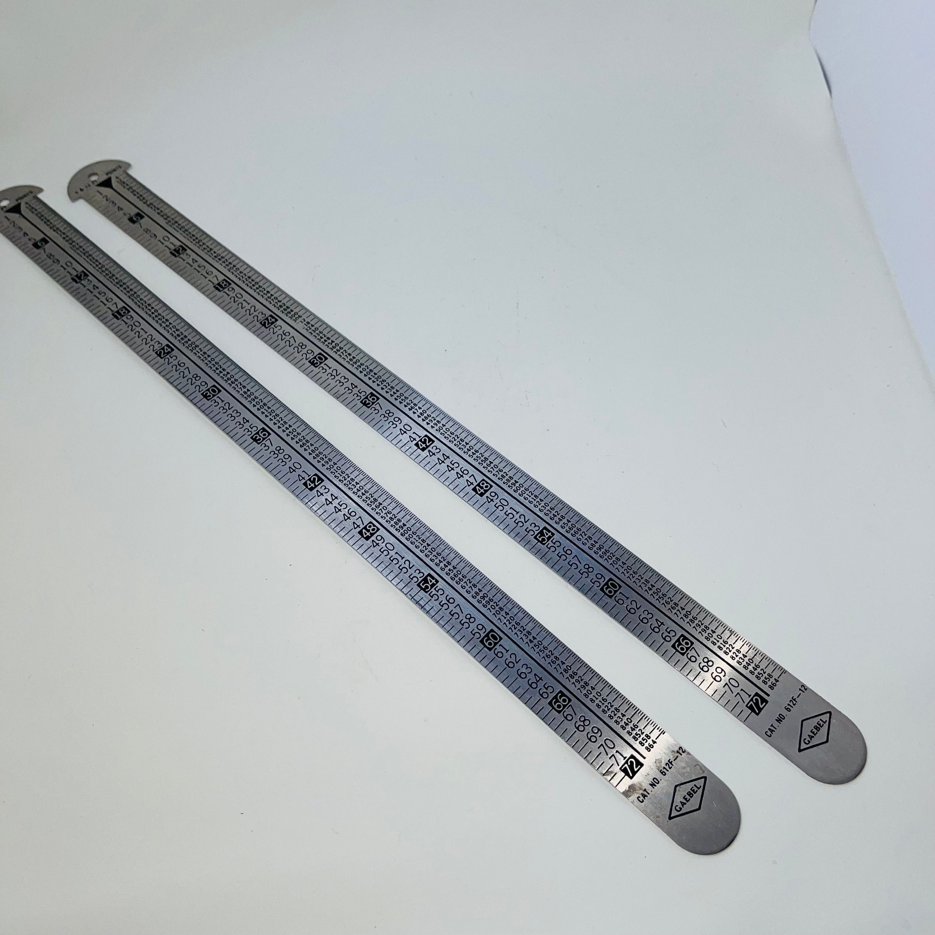 Creative Grids 1 Inch X 12 Inch or 1 Inch X 6 Inch Clear Non-slip Rulers 