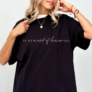 In my Maid of Honor Shirt Maid of Honor Shirt Gift for Maid of Honor Shirt Getting Ready Shirt Matron of Honor Gift Bachelorette Shirt