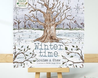 Winterzeit Bilderbuch, inklusive Geschichte für kleine Kinder