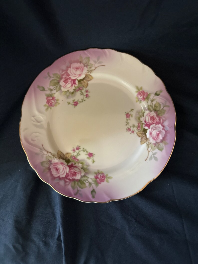 Vintage Lefton China Tea Set heavenly Roses Etsy