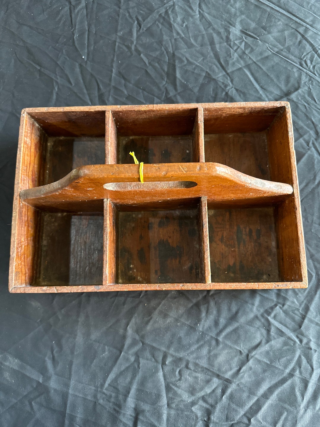 Antique Wooden Tool Box Etsy
