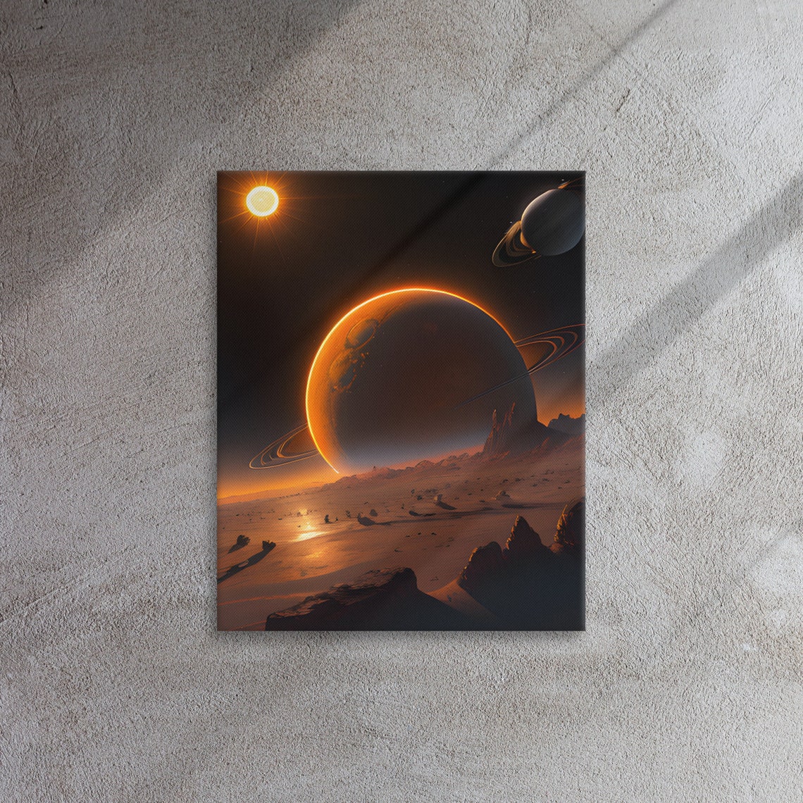 Rocks and Rings Thin Canvas - Etsy