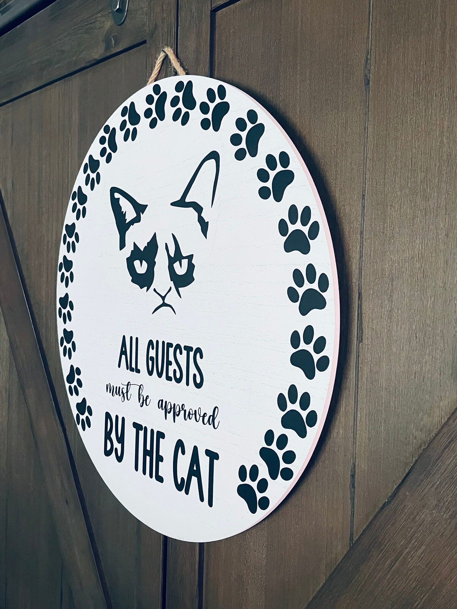 Work Sign Grumpy Cat Grumpy Cat Door Sign/ Cat Home Decor - Etsy