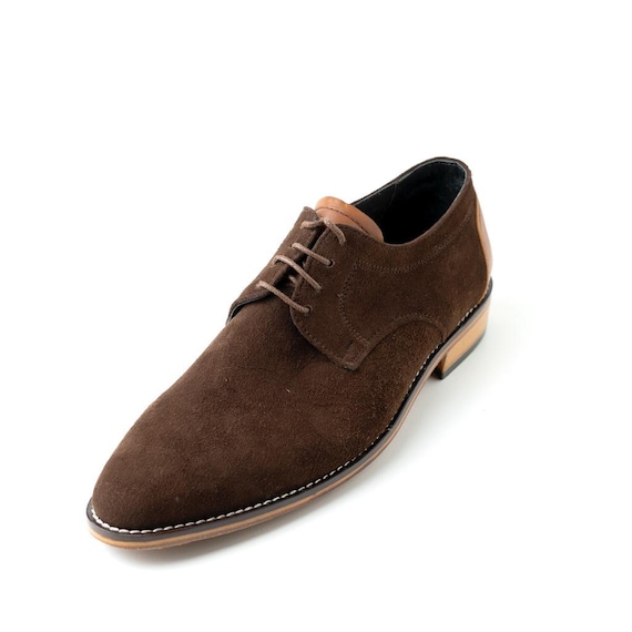 Men\'s Suede Shoes Dress Shoes Classic Oxfords Casual Lace Up Derbys Shoes Amazon.com | Mens Suede Shoes Dress Shoes Classic Oxfords  main image 3