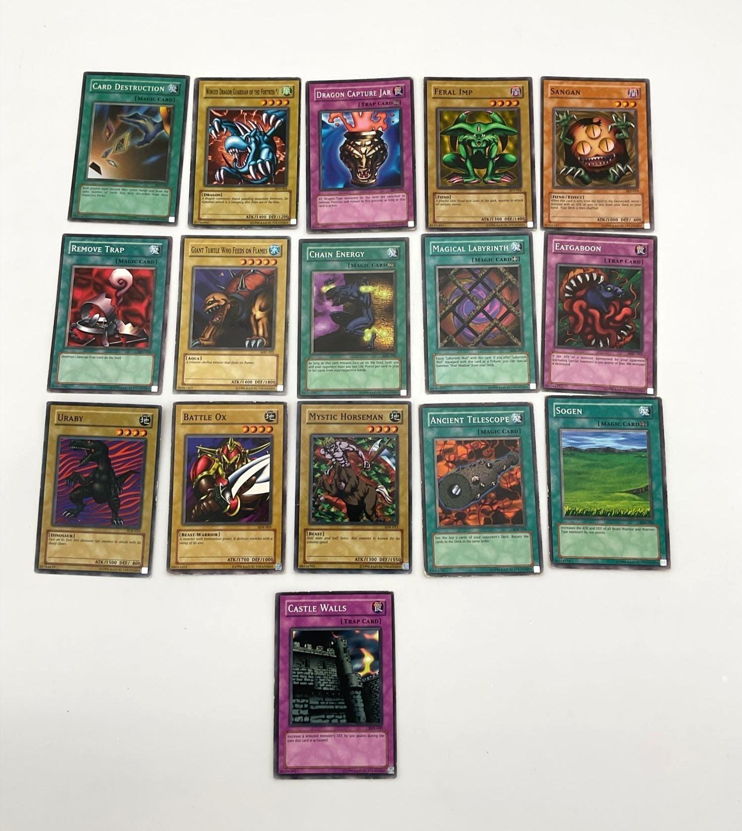 遊戯王 VTG 2003 コレクターズ ティンデッキ ゾーン ルールブック 53枚 
