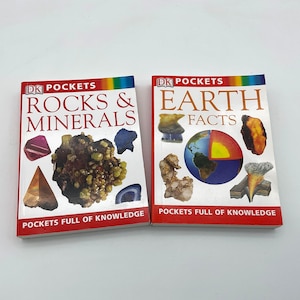 Vintage Children&#39;s Fact Books: Rocks, Minerals & Earth - DK Pockets