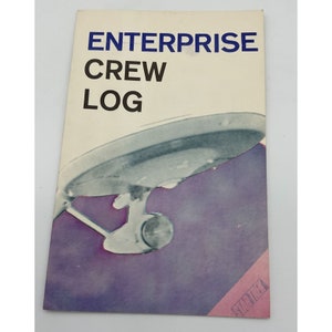 Limited 1st Ed Star Trek Enterprise Crew Log Book Collectible Sci-Fi Memorabilia