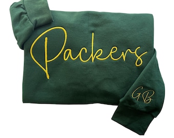 Greenbay Packers embroidered Sweater