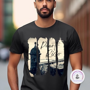 Puerto Rico Unisex Softstyle T-Shirt, Comfortable Graphic Tee, Travel Souvenir, Vacation Shirt, Summer Apparel, Gift Idea