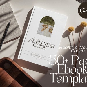 Health & Wellness Ebook Template | Canva Ebook Template | Lead Magnet | Coach Ebook | Workbook