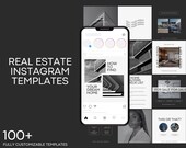 Realtor Instagram Templates | Real Estate Posts, Stories, Carousels (Digital Download)