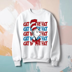 Dr. Seuss SVG  Cat In The Hat Green Eggs Thing 1 2 (Digital Download)