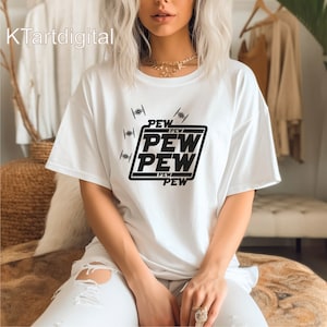 Pew Pew Pew SVG Star Wars SVG, Force With You SVG, Customize Gift Svg