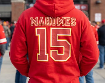 Mahomes 15 SVG: Kansas City Sports Iron On (Download Digital)