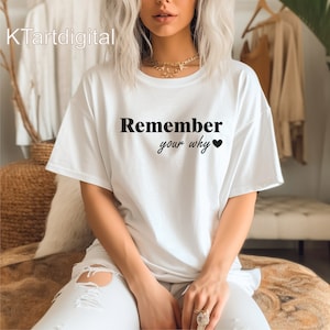 Remember Your Why Svg, Quotes Svg, Cricut Svg, Inspire Svg, Inspirational Svg, Positive Words Svg, Motivation Png
