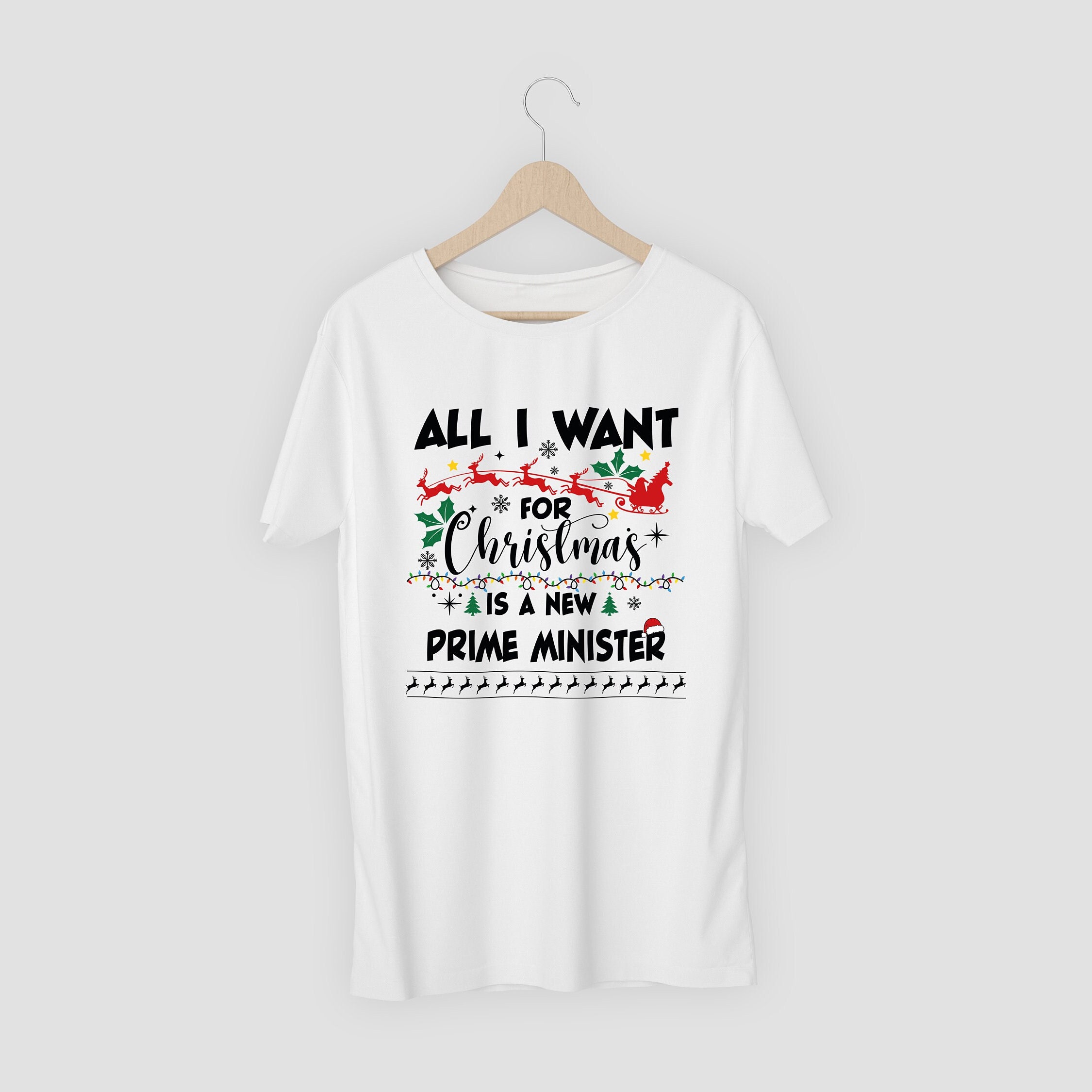 All i want for christmas is a new prime minister sweater clearance