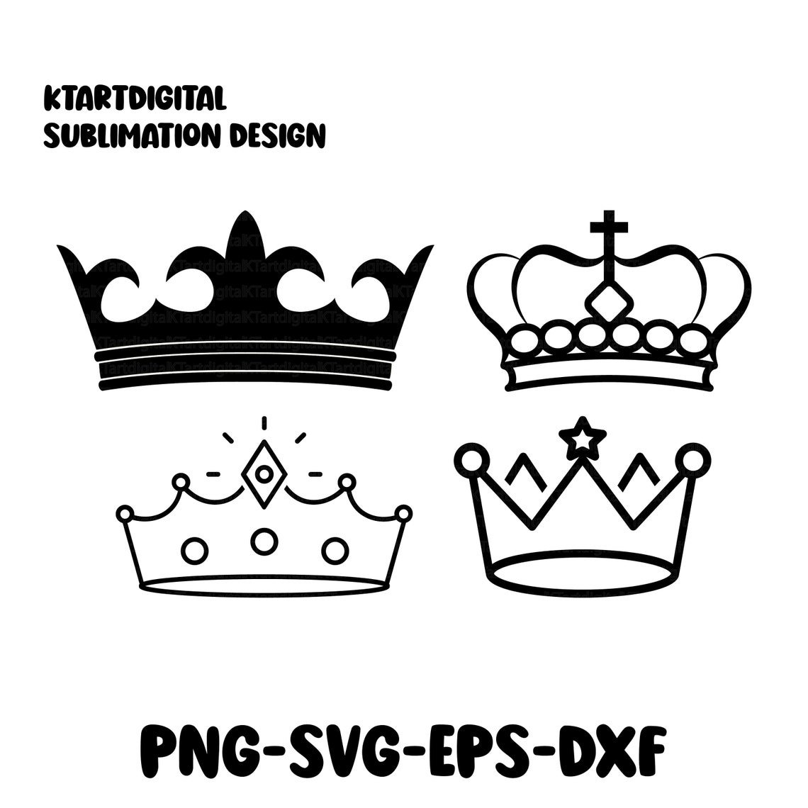 Royal Crown Svg File, King Crown Svg, Queen Crown Svg, Princess Tiara