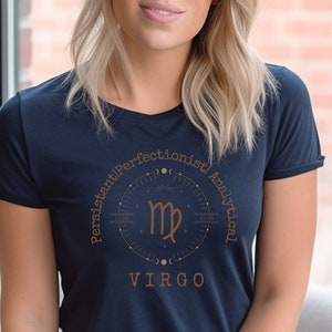Women Tshirt, Virgo Astrology Shirt,  Astrology Gift for Women, Virgo Shirt Gift,  Zodiac t-shirt,  Virgo tshirt, Virgo T Shirt, Virgo Women