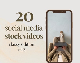 Lot de 20 vidéos de stock de médias sociaux sans visage | vidéo esthétique verticale | pour des bobines, des histoires ou des publicités insta | utilisation commerciale libre de droits