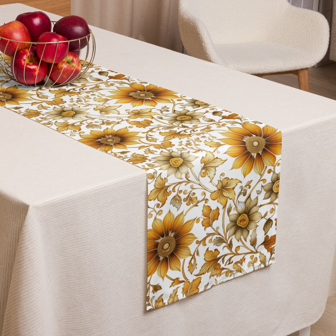 Vintage Table Runner Indian Art Table Runner Etsy