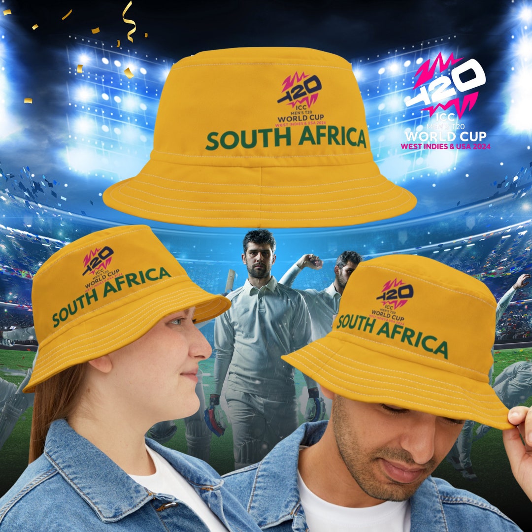 T20 World Cup 2024 Cricket Hat Cricket Fan Gift Cricket Lovers Hat Cricket Hat Bucket Hat, South