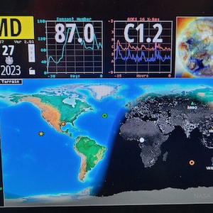 HamClock fully loaded on a mini computer with HDMI output - Ham Radio Operators Dream
