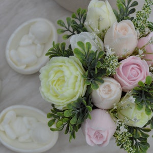 Soap Flower bouquet handmade decorative