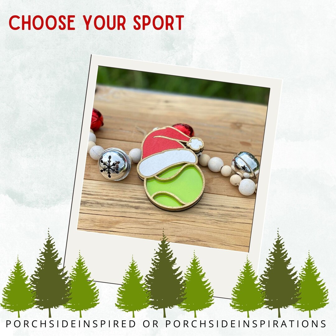Tennis Ball Ornament for Tennis Enthusiast, Tennis Ball Theme Decor