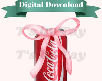 Coca Cola lattina coquette png coca cola png coquette png coca cola lattina fiocco png