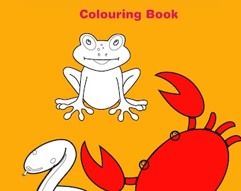 Animals coloring book