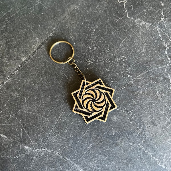 Ancient Eternity Symbol keychain