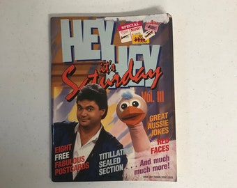 Vintage Hey Hey it’s Saturday paperback book 1988