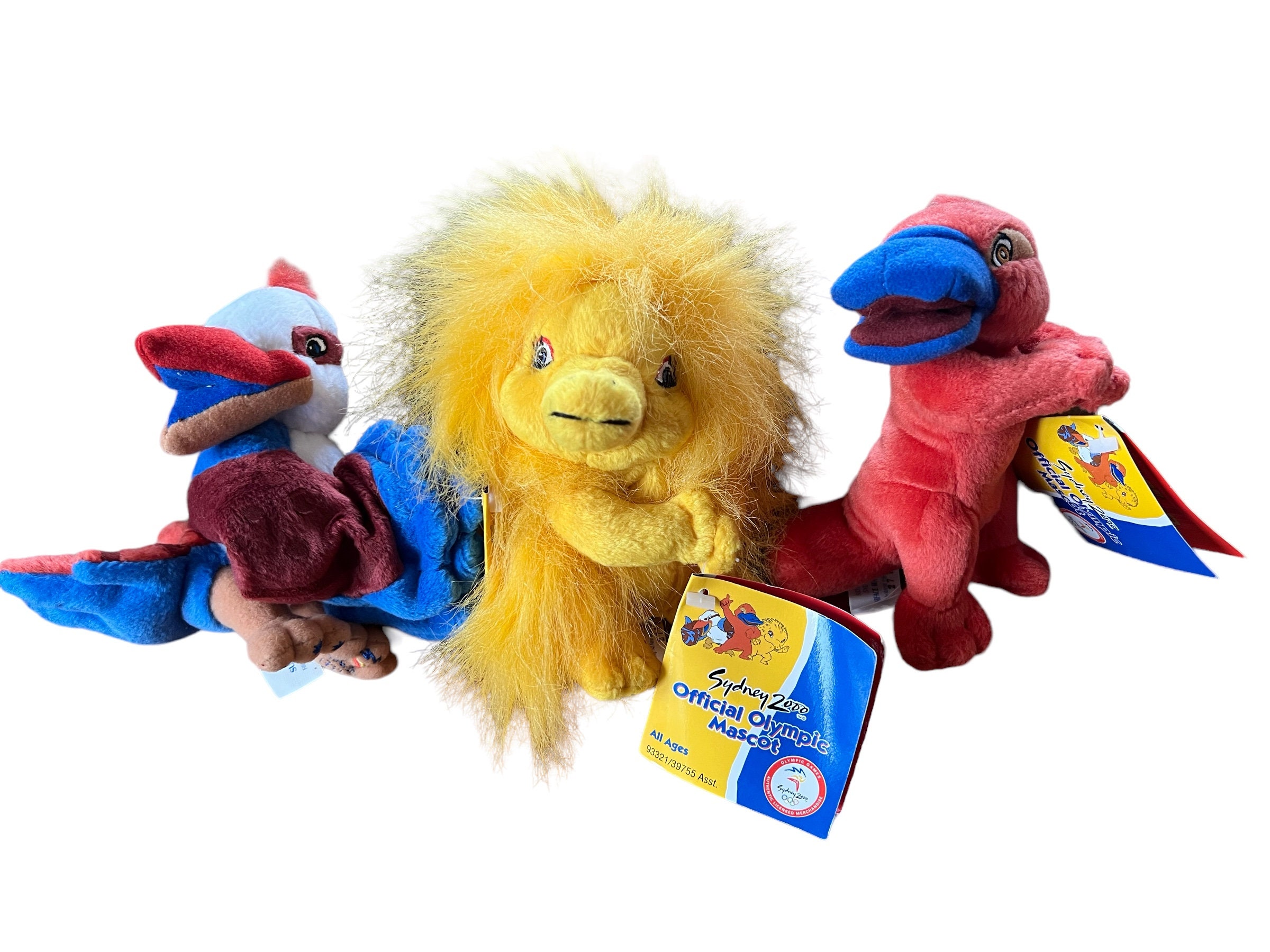 Sydney 2000 Olympic Games Mascot Set Plush Toy Collectables Millie