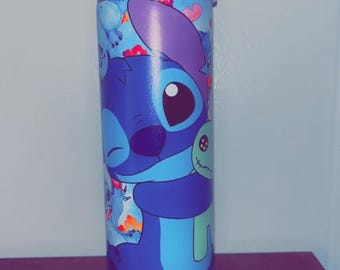 Custom stitch tumbler